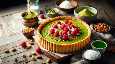Gluten-Free Matcha Coconut Tart Recipe: A Delightful Blend of Flavor and Health