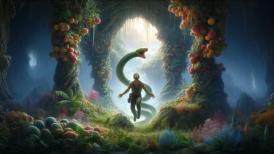The Man Who Became a Serpent (Fairy Tale)